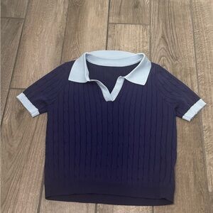 Navy Blue Polo Shirt